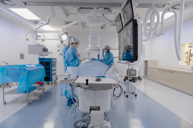 Nueva sala de hemodinamia, Tecnolog�a exclusiva